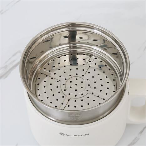 Nồi lẩu điện LUMIAS LM-PM606 1.6 lít Màu Màu be