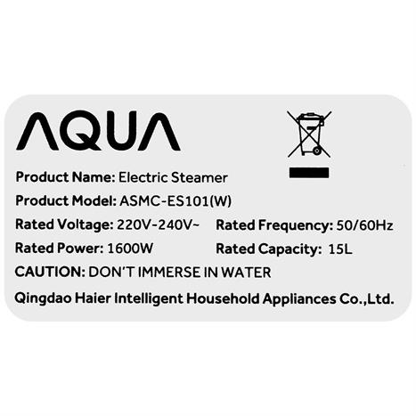 Nồi lẩu hấp đa năng AQUA ASMC-ES101(W) 15 lít Màu Hồng nhạt