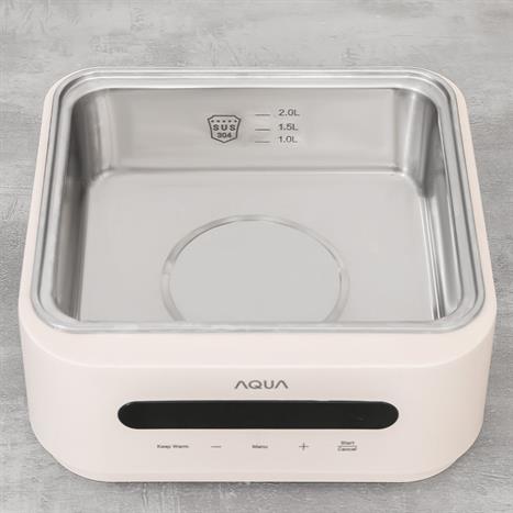 Nồi lẩu hấp đa năng AQUA ASMC-ES101(W) 15 lít Màu Hồng nhạt
