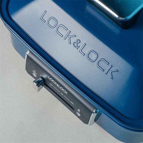 Nồi lẩu hấp đa năng Lock&Lock EJG556 2.5 lít Màu Xanh Navy