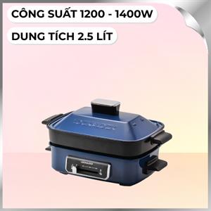 Nồi lẩu hấp đa năng Lock