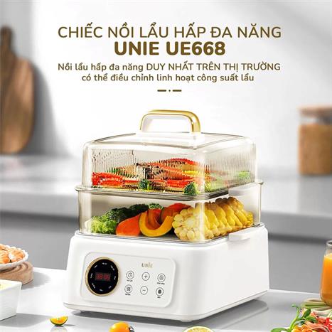 Nồi lẩu hấp đa năng Unie UE668 10 lít