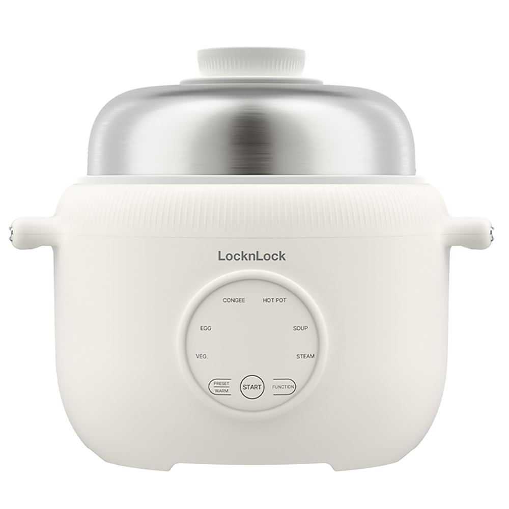 Nồi lẩu điện đa năng Lock&Lock EJP186IVY 1.6 lít Màu Màu be