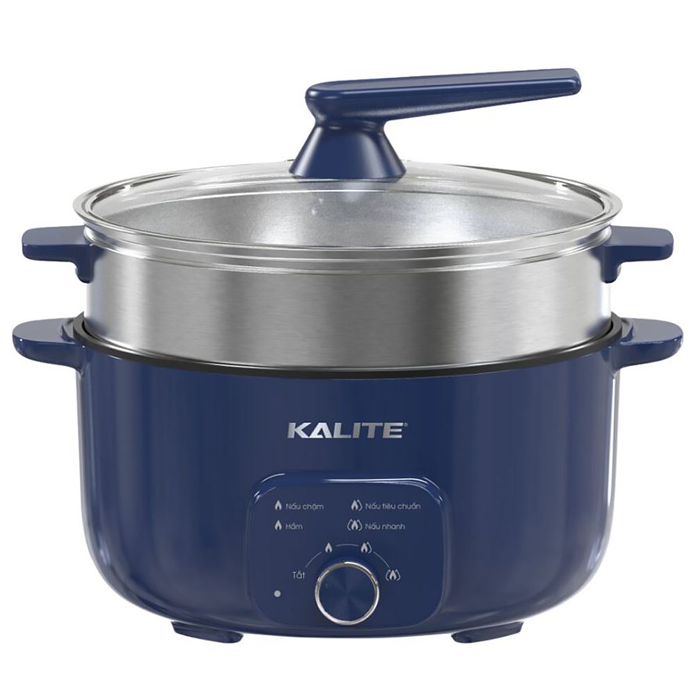 Nồi lẩu điện đa năng Kalite KL568-S 11 lít Màu Xanh than