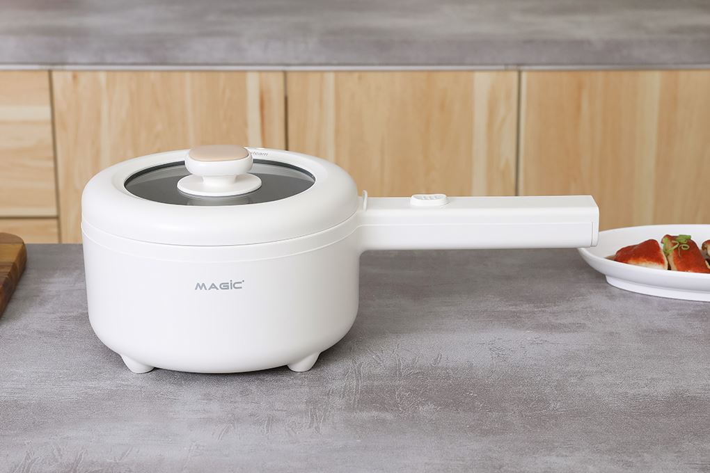Nồi lẩu điện đa năng Magic A-043 1.6 lít Màu Trắng