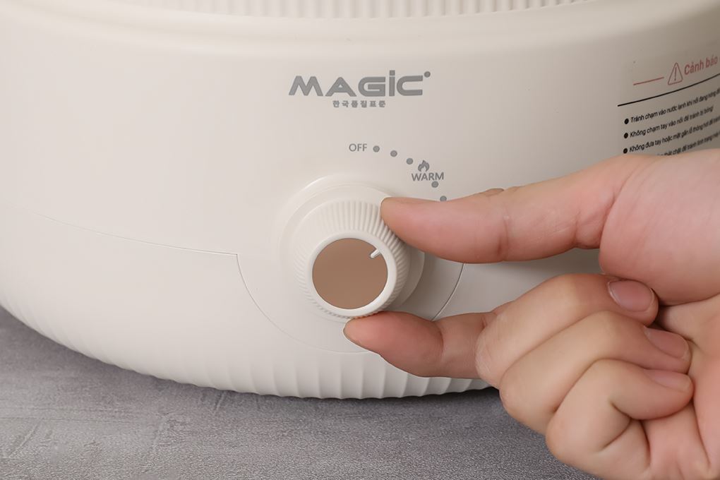 Nồi lẩu hấp đa năng Magic A-091 4 lít Màu Màu be