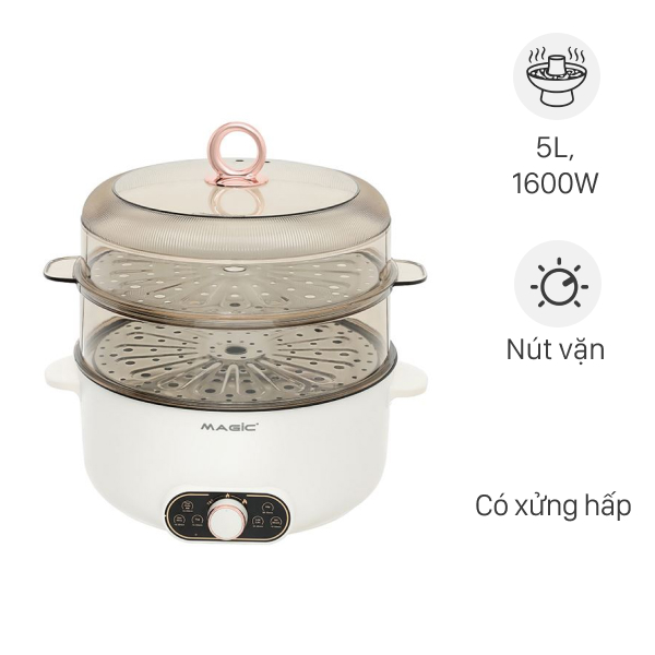 Nồi lẩu hấp đa năng Magic A-092 5 lít