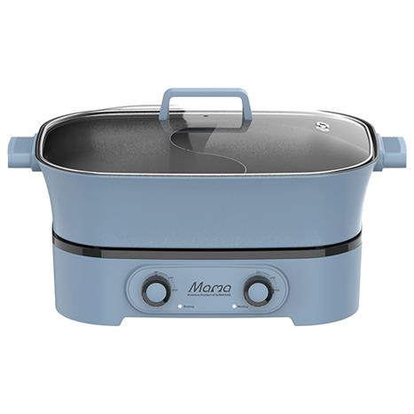 Nồi lẩu điện Sunhouse SHD4568 6 lít Màu Xanh Dương