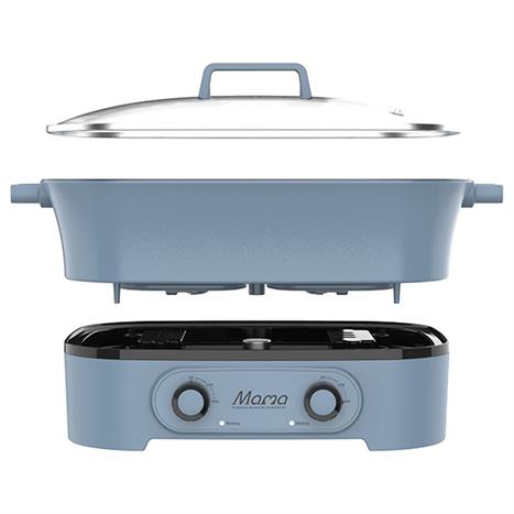 Nồi lẩu điện Sunhouse SHD4568 6 lít Màu Xanh Dương