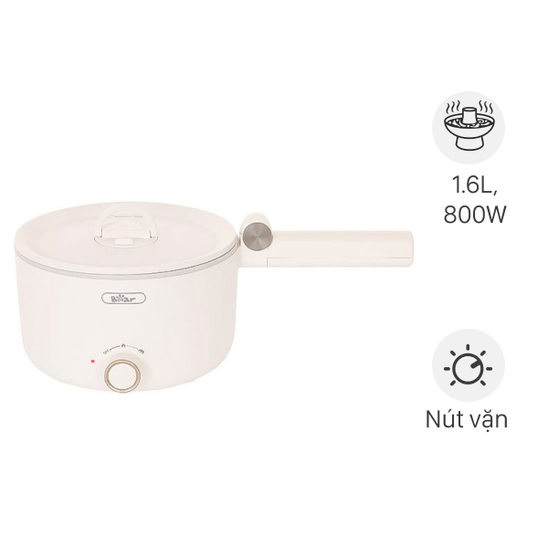 Nồi lẩu đa năng Bear MC-4H16G 1.6 lít