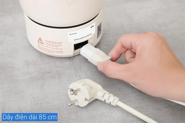 Nồi lẩu điện Bear MC-4H12H 1.2 lít Màu Màu be