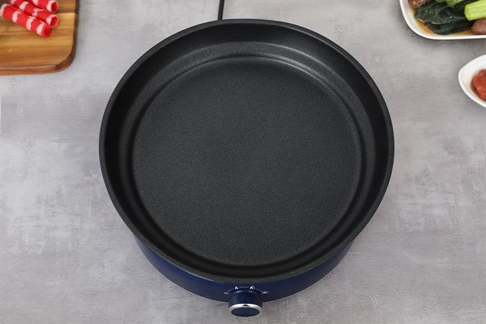 Nồi lẩu hấp đa năng Magic Eco AC-282 6 lít Màu Xanh