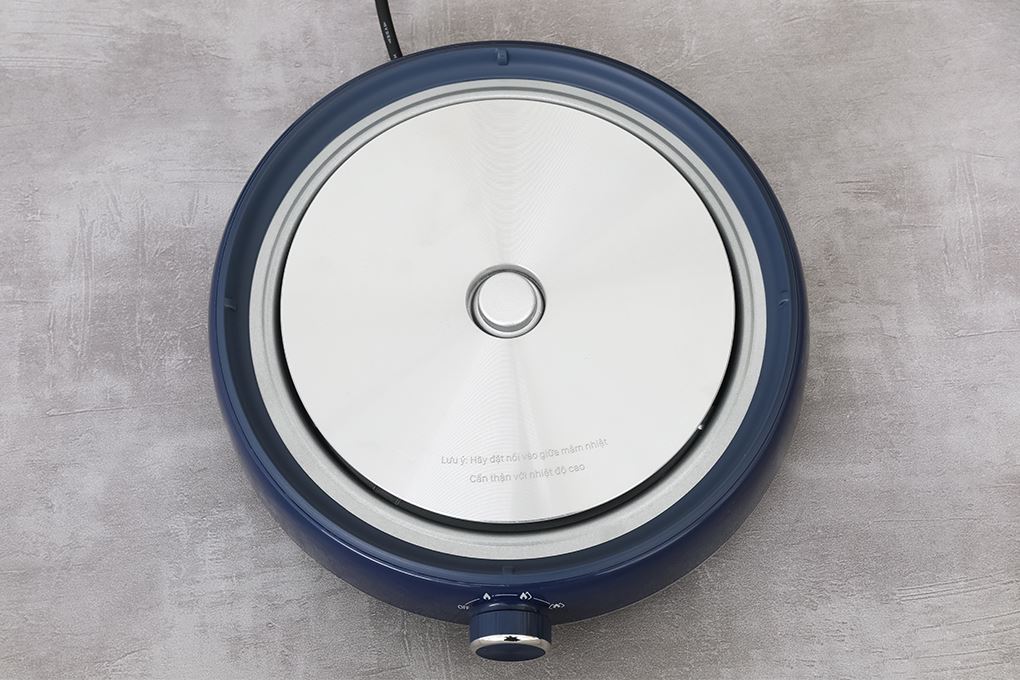 Nồi lẩu hấp đa năng Magic Eco AC-282 6 lít Màu Xanh