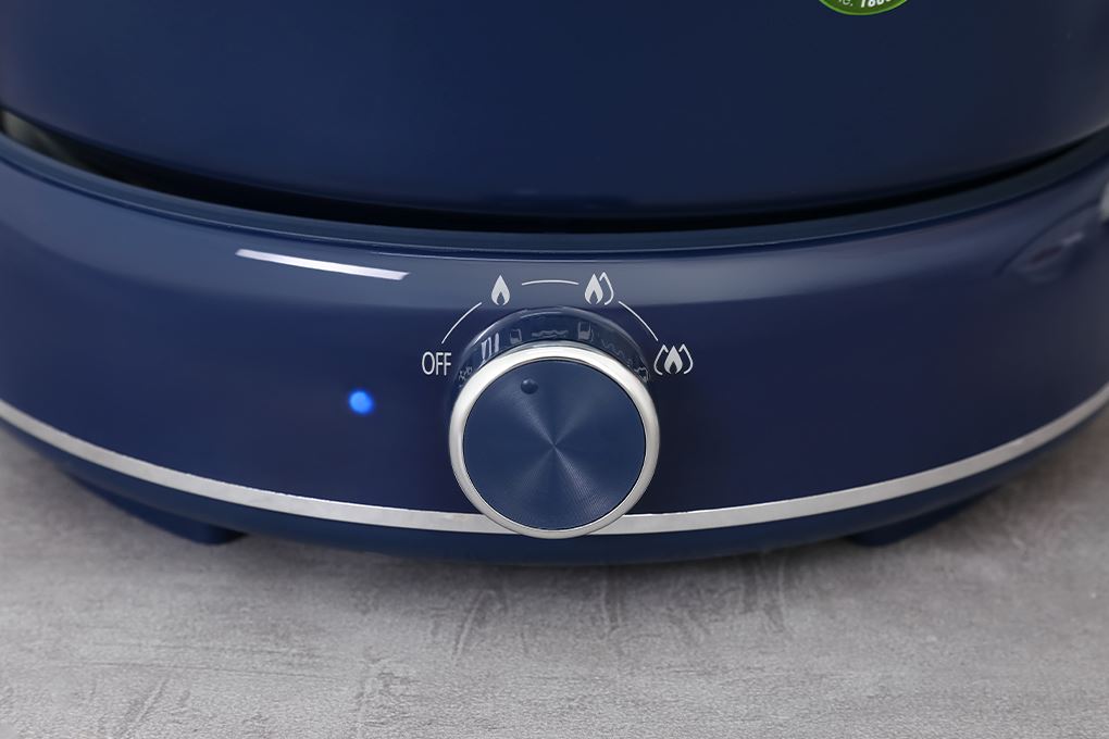 Nồi lẩu hấp đa năng Magic Eco AC-282 6 lít Màu Xanh
