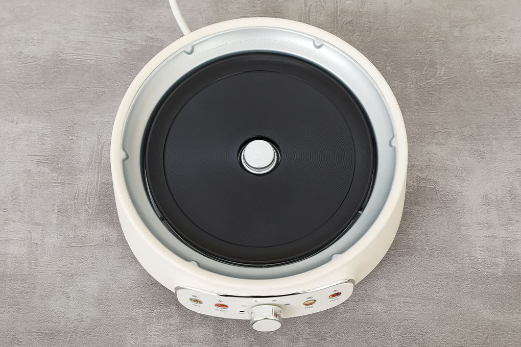 Nồi lẩu hấp đa năng Magic Eco AC-284 4 lít Màu Kem
