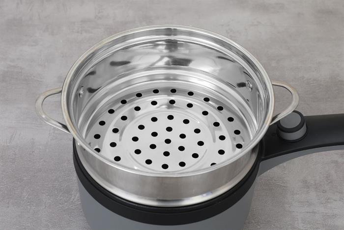 Ca nấu đa năng Mishio MK-321 1.5 lít - Xám Màu Xám