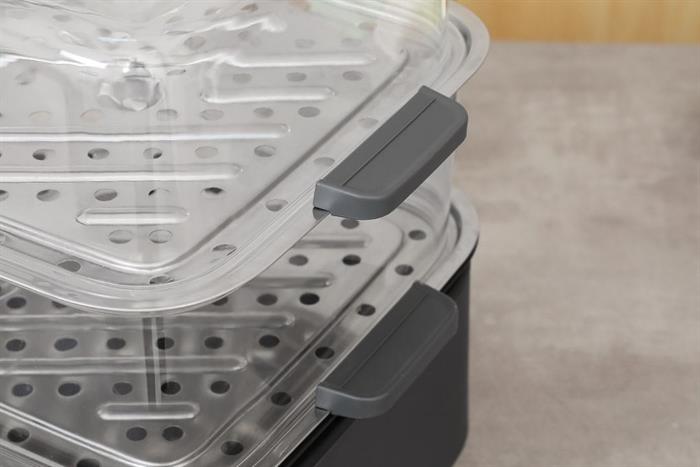 Nồi lẩu hấp đa năng Joyoung JFS-556 16 lít Màu Đen