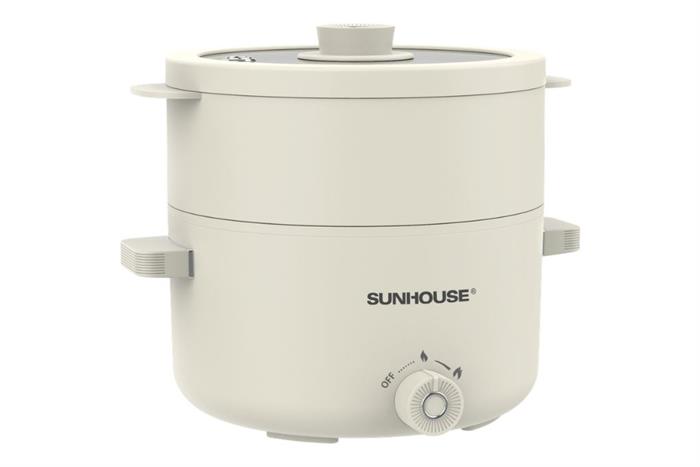 Nồi lẩu điện Sunhouse SHD4517 2 lít Màu Kem