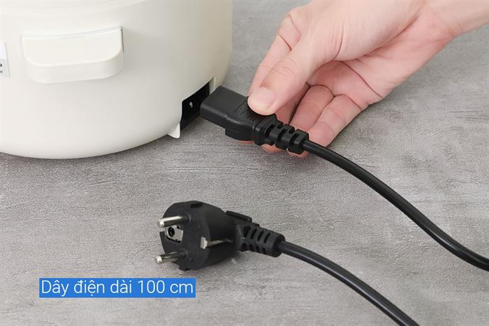 Nồi lẩu điện Sunhouse SHD4517 2 lít Màu Kem