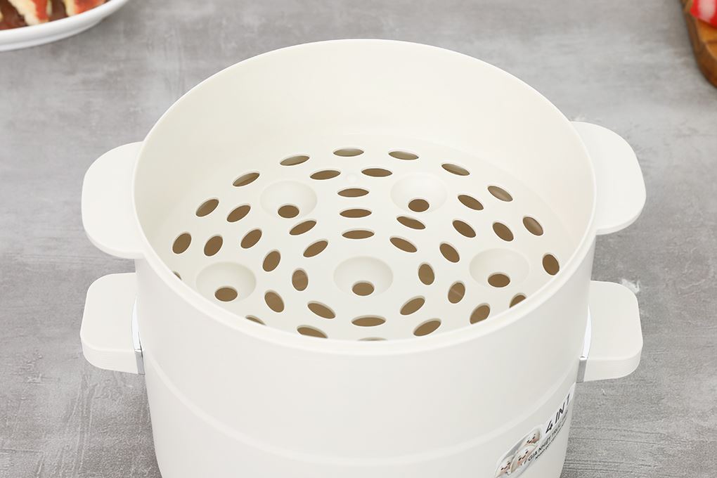 Nồi lẩu điện Sunhouse SHD4517 2 lít Màu Kem