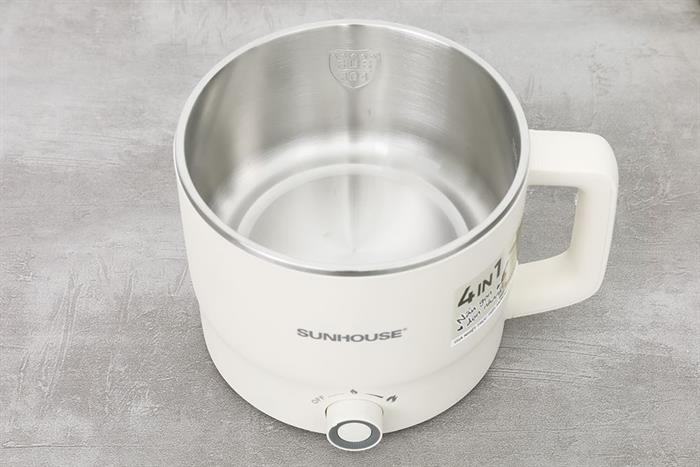 Nồi lẩu điện Sunhouse SHD4516 1.6 lít Màu Kem