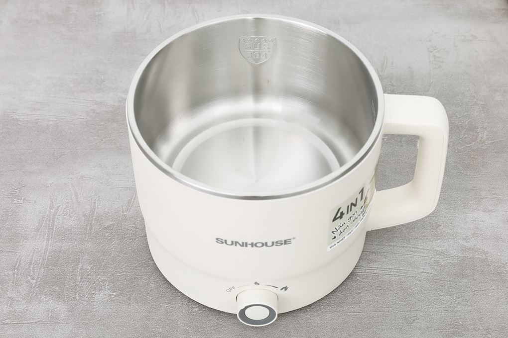 Nồi lẩu điện Sunhouse SHD4516 1.6 lít Màu Kem