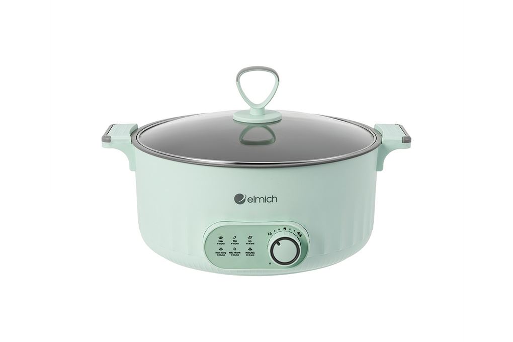 Nồi lẩu điện Elmich MPE1298 4.5 lít Màu Xanh dương - Xanh lá