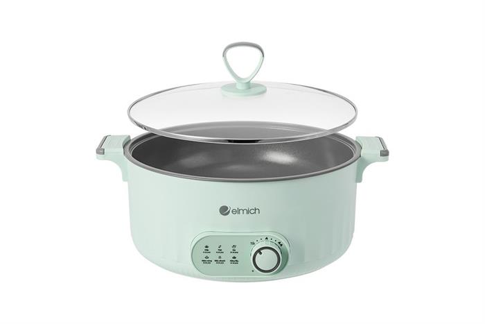 Nồi lẩu điện Elmich MPE1298 4.5 lít Màu Xanh dương - Xanh lá