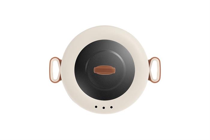 Nồi lẩu điện Elmich MPE1297 3 lít Màu Màu be