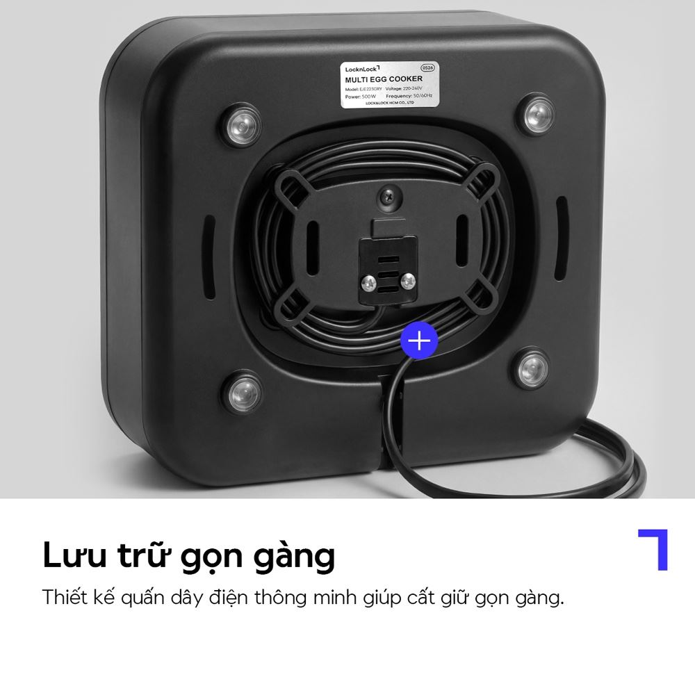 Nồi lẩu hấp đa năng Lock&Lock EJE223GRY Màu Xám