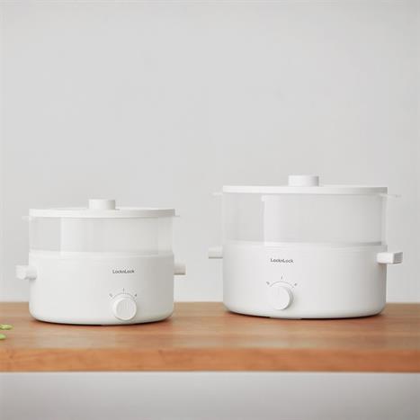 Nồi lẩu điện Lock&Lock EJP134IVY 5 lít Màu Kem