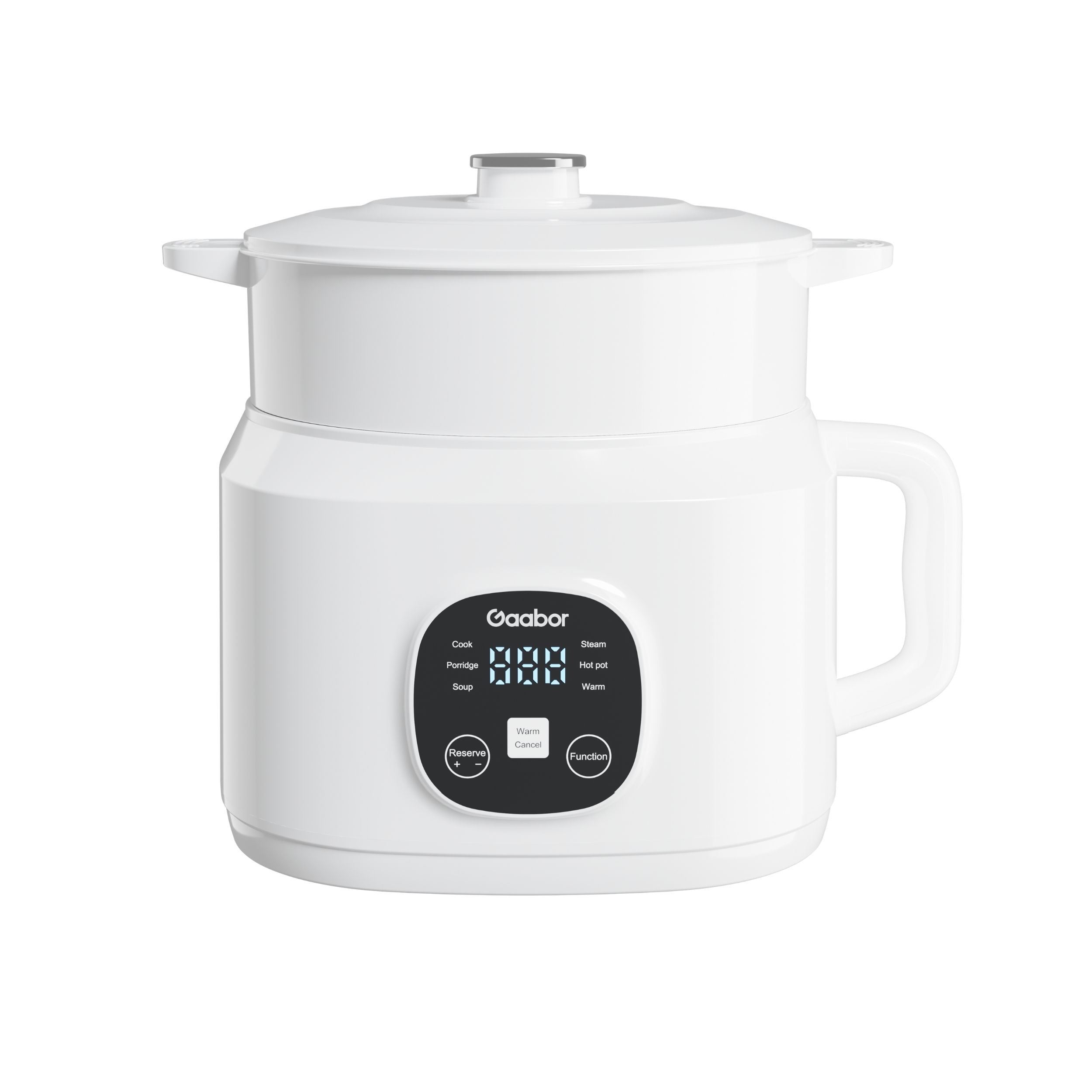 Nồi lẩu điện đa năng Gaabor EC-30T01A 3 lít Màu Trắng