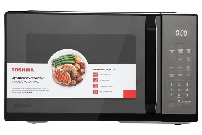 Lò vi sóng có nướng Toshiba MW3-EG26PE(BM)VN 26 lít