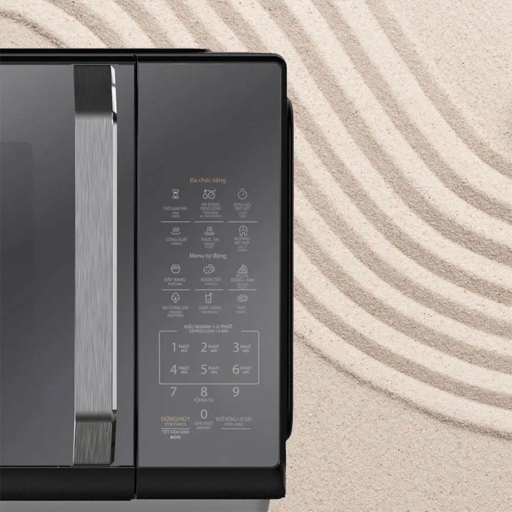 Bảng điều khiển cảm ứng - Lò vi sóng có nướng Toshiba MW3-EG26PE(BM)VN 26 lít