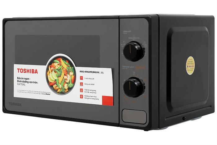 Lò vi sóng Toshiba MM2-MM20PE(BM)VN 20 lít Màu Đen