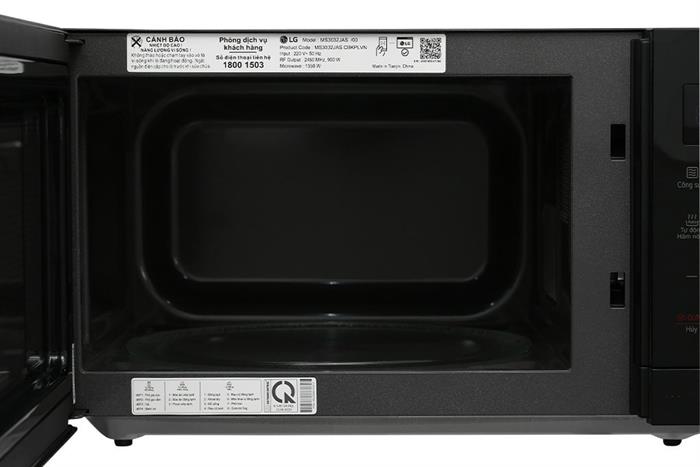 Lò vi sóng LG MS3032JAS 30 lít Màu Đen