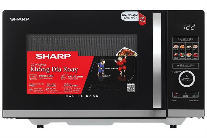 Lò vi sóng Sharp R-2343FB-BK 23 lít Màu Đen