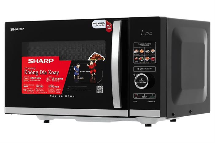 Lò vi sóng Sharp R-2343FB-BK 23 lít Màu Đen