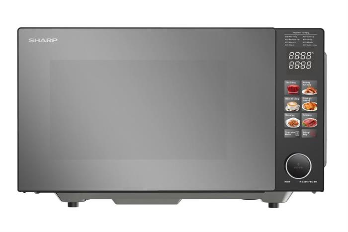Lò vi sóng có nướng Sharp R-G2545FBC-BK 25 lít Màu Đen