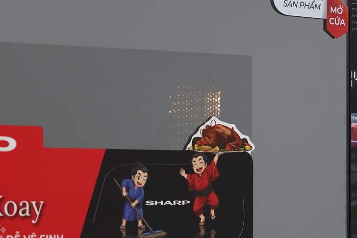 Lò vi sóng có nướng Sharp R-G2545FBC-BK 25 lít Màu Đen