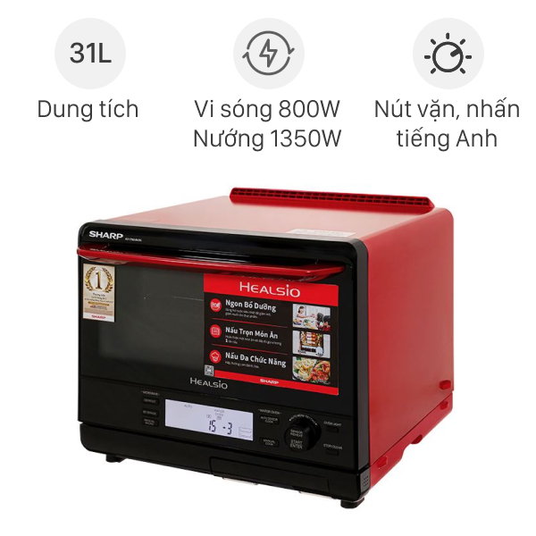 Lò vi sóng có nướng Sharp AX-1700VN