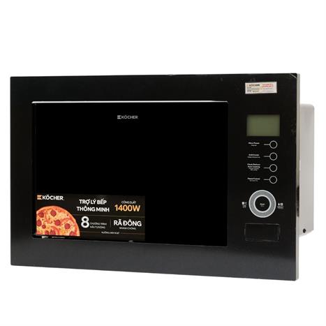Lò vi sóng có nướng Kocher KMEU-1025A 25 lít Màu Đen
