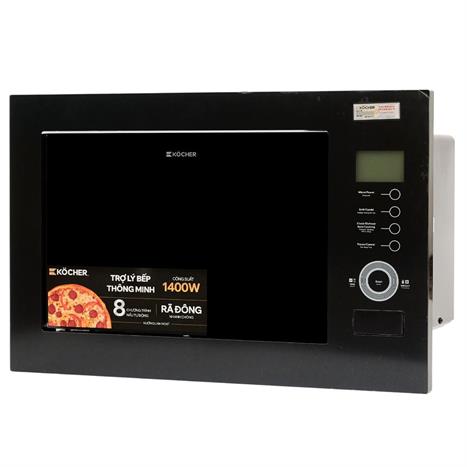 Lò vi sóng có nướng Kocher KMEU-1025A 25 lít Màu Đen
