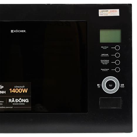Lò vi sóng có nướng Kocher KMEU-1025A 25 lít Màu Đen