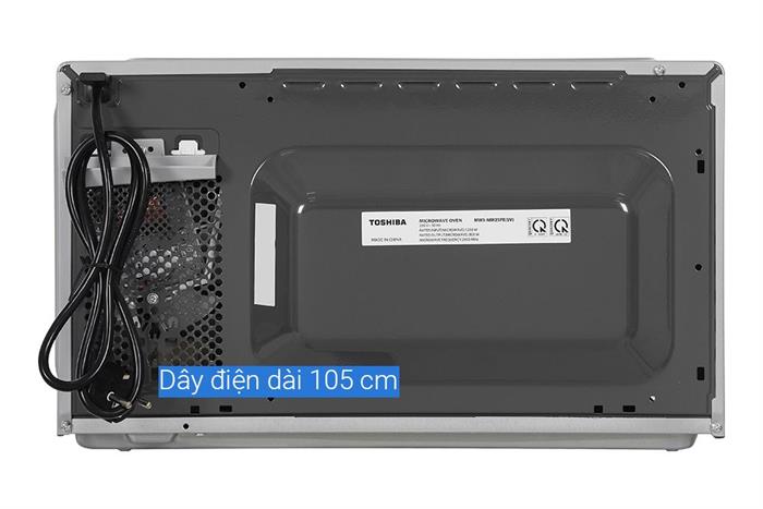 Lò vi sóng Toshiba MW3-MM25PE(SV) 25 lít Màu Bạc