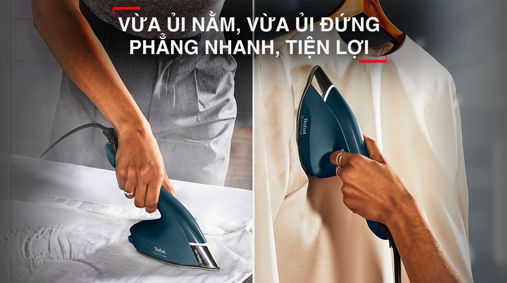 Bàn ủi hơi nước đa năng Tefal 2 trong 1 Duo Power JF4032E0 1850W - Thiết kế