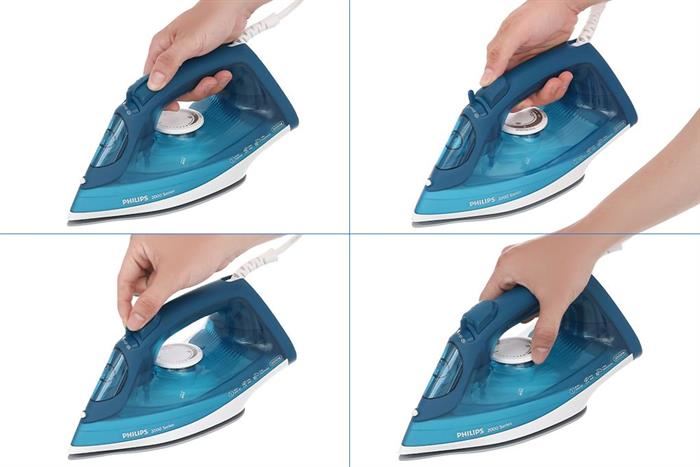 Bàn ủi hơi nước Philips DST2030/90 2000W Màu Xanh
