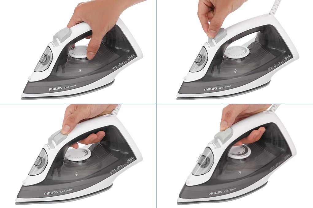 Bàn ủi hơi nước Philips DST2020/80 2000W Màu Trắng - Xám