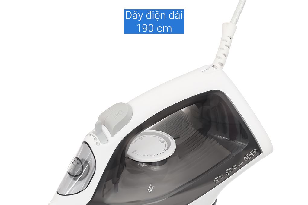Bàn ủi hơi nước Philips DST2020/80 2000W Màu Trắng - Xám