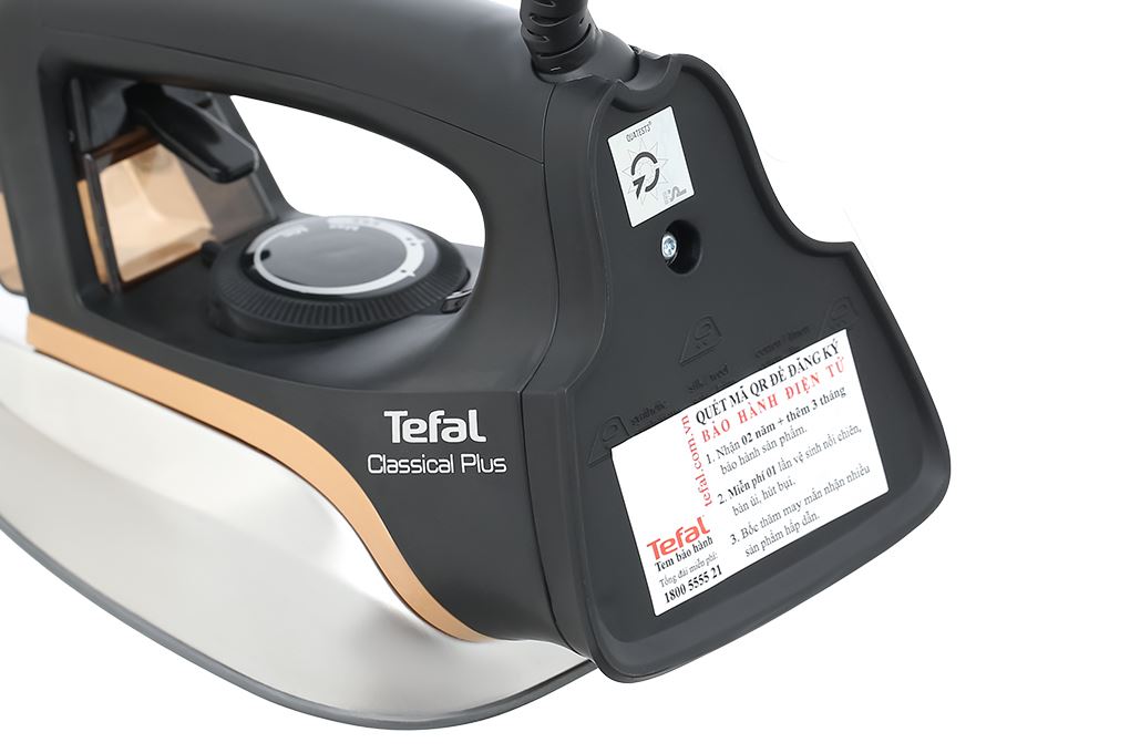 Bàn ủi khô Tefal FS3120L0 1300W Màu Đen